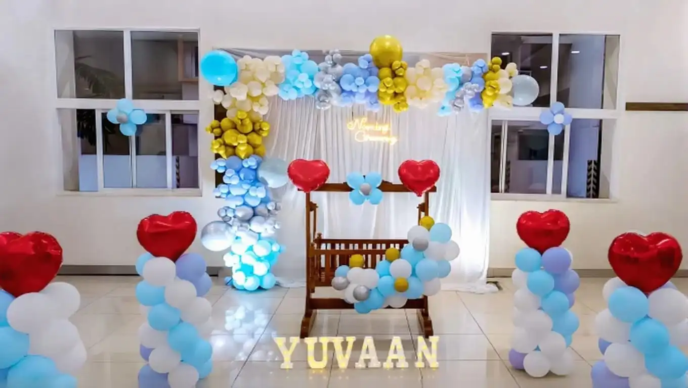 Hearty Naming Ceremony Decoration